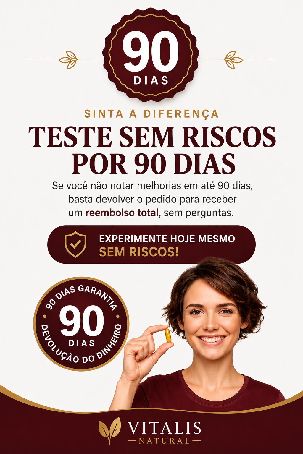 Vitalis - testes sem efeitos por 90 dias